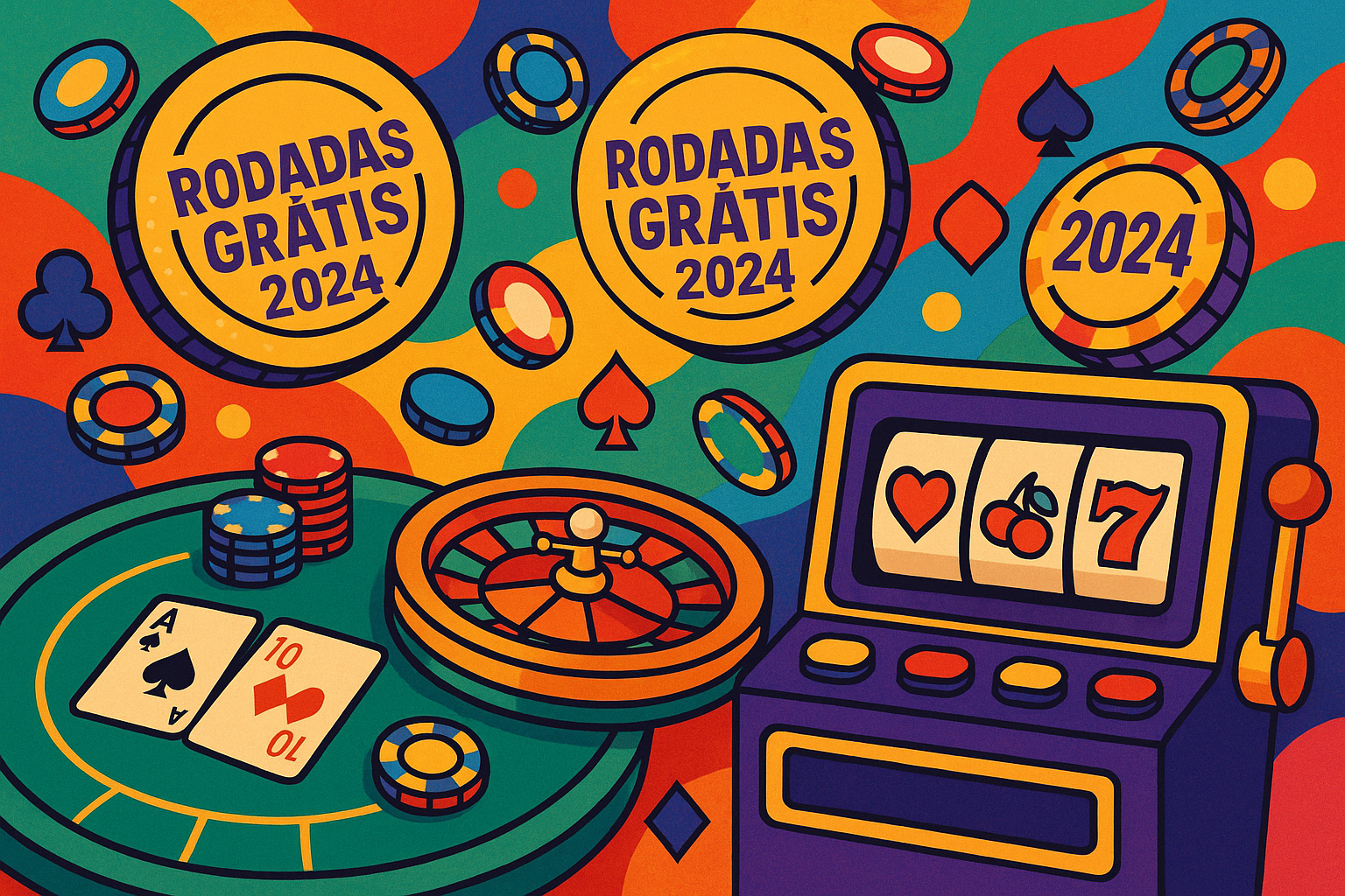 Quais jogos aceitam as rodadas grátis do caça-níqueis 7Bit Brasil 2024 Blackjack?